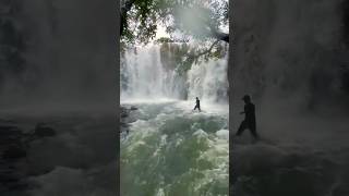 Aapkhol waterfall odisha #odisha #travel #rain #waterfall #water #monsson #youtubeshorts #viral #yt