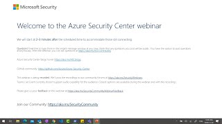 Azure Security Center webinar: Enhance IoT security with Azure Defender and Azure Sentinel