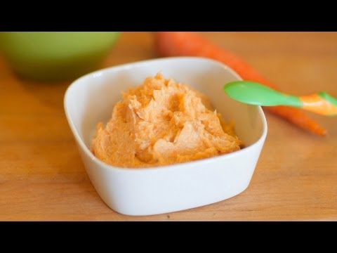 Chicken Carrot puree - baby food recipe +6M Chicken Carrot puree - baby food recipe +6M