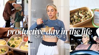 Productive Day In The Life (with time stamps) - our routine \u0026 what we eat in a day