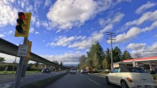 4K Experience Real Vancouver: A Stunning Winter Drive with Sunshine, Clouds, and Absolutely No Rain!