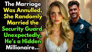 The Marriage Was Annulled, She Randomly Married the Security Guard—Unware, He's a Hidden Millionaire