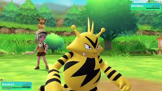 Pokemon Lets Go Eevee - Master Trainer Electabuzz