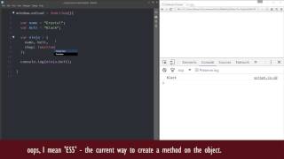 JavaScript ES6 Tutorial #8 - Object Literal Enhancements