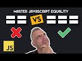 Mastering JavaScript Equality: == vs === & Object Comparison Pitfalls