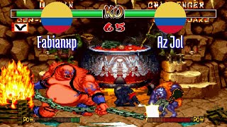 FT5 @samsho2: Fabianxp (CO) vs Az Jol (CO) [Samurai Shodown II Fightcade] Dec 25