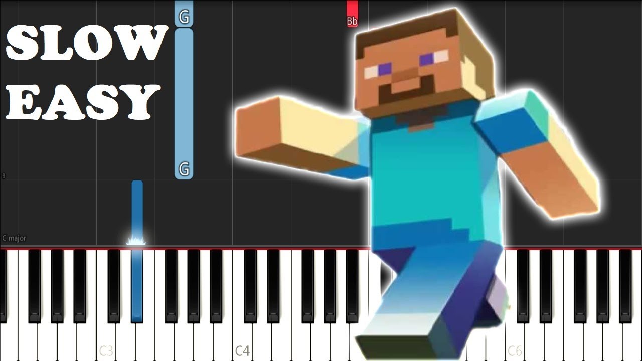 Minecraft Theme Sweden C418 Slow Easy Piano Tutorial Chords Chordify