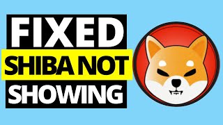 Shiba Inu Crypto Coin Not Showing On Trust Wallet (FIXED)