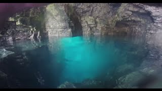 Cyprus Lake 70 Ft Cliff Jumping + underwater swim