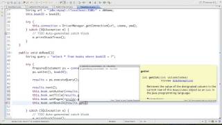 Updating a database record from a Java Web Application