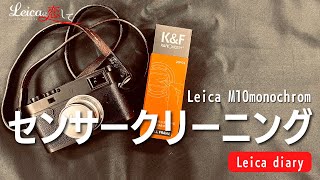 黒い斑点が気になる！センサークリーニングをするとどこまで綺麗になるのか！Leica M10monochrom