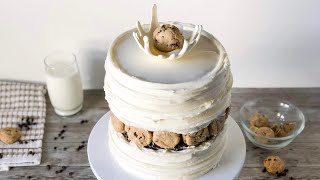 How to Make a Whimsical Milk \u0026 Cookies Cake