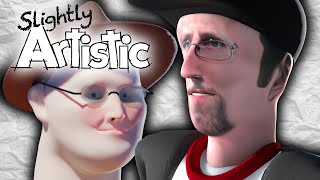 Slightly Artistic - Kickassia (Channel Awesome) with @HarryPartridge