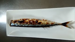 ငါးကင္နည္း / Grill Fish,Japanese Sanma Yaki