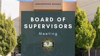 County of Napa - Board of Supervisors April 28, 2026