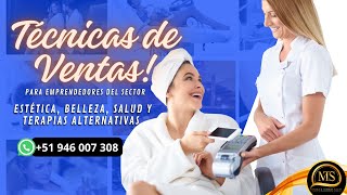 MARKETING ESTETICO - TECNICAS DE VENTAS