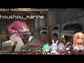 【マインクラフト minecraft】三期生みんなでエンドラ討伐まで行く！【ホロライブ 不知火フレア】