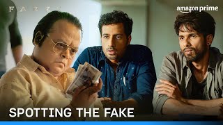 Try to Spot the Fake Challenge | Shahid Kapoor, Bhuvan Arora | Farzi | Prime Video India
