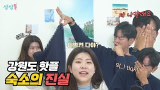 핫한 강원도 숙소에서 대체 무슨일이..? 감성이 뭐길래 😵‍💫 l 삼삼톡 EP. 5