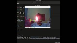 Fire detection with python and opencv 🔥#python #opencv #machinelearning #artificialintelligence