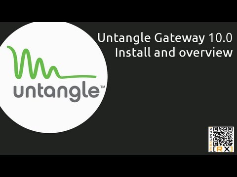 Untangle Gateway 10.0 install and overview | How to install a free
network gateway