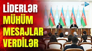 Bakıdan dünyaya mühüm mesajlar verildi: Prezident İlham Əliyev nələri qeyd etdi?