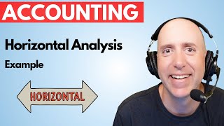 FA52 – Horizontal Analysis Example - Step-by-Step Financial Analysis