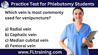 💉 Practice Test for Phlebotomy Students with Nurse Eunice