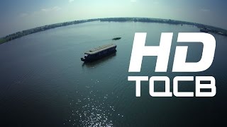 Great Back Waters | Kerala | India | Stock Footage | Helicam India | 4K