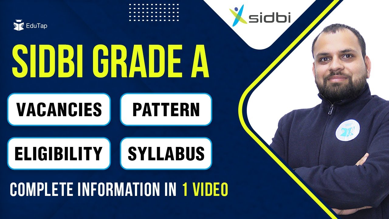 SIDBI Grade A 2023 Notification | SIDBI Vacancies & Eligibility | SIDBI ...