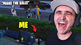 Summit1g HIDES to Catch Grinder in 4K as New Cop! | ProdigyRP 2.0