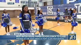 West Baton Rouge Parish Schools return to class for new school year