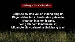 Midangte Dia Vualzawlna [Lyrics Video]- T Pumkhothang