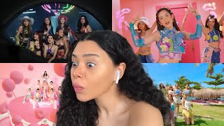 BINI 'Blink Twice' / 'Cherry On Top' / 'Salamin, Salamin' / 'Pantropiko' MV | REACTION!!