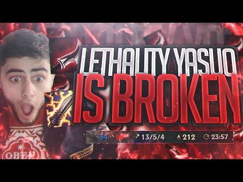 Yassuo | LETHALITY YASUO IS BROKEN?!? NEW YASUO BUILD?!? Yassuo | LETHALITY YASUO IS BROKEN?!? NEW YASUO BUILD?!?