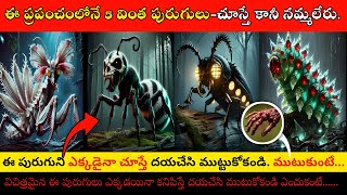 ఈ ప్రపంచంలోనే అత్యంత 😱 విచిత్రమైన 5 పురుగులు | TOP 5 UNIQUE 😱 INSECTS IN THE WORLD