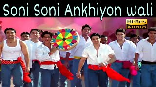 Soni Soni Ankhiyon Wali || Udit N || Mohabbatein || Shahrukh K, Aishwarya R || Holi Song
