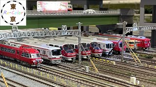 ＜Nゲージ＞名鉄パノラマカー、パノラマSuper、近鉄特急  Modellbahn Model Railroad Spur N Diorama 鉄道模型