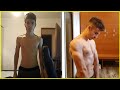 5 Months Natural Transformation from Skinny to Muscular (22 years old)