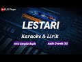 LESTARI || Karaoke & lirik || versi dangdut koplo || nada cewek (G)