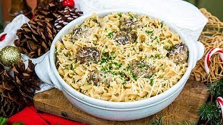 Swedish Meatball Pasta - Home \u0026 Family