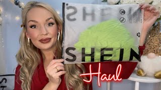 ASMR SHEIN HOLIDAY CLOTHING HAUL🎄❤️