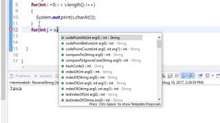 43 reverse string program in java