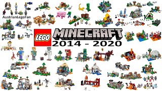 All LEGO Minecraft Sets from 2014 up to Spring 2020 Compilation of all Sets