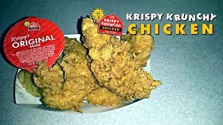 Trying Krispy Krunchy Chicken's Cajun Tenders