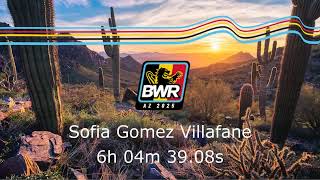 BWR AZ 2025 - Elite Women's Winner - Sofia Gomez Villafane