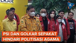 Giring Sebut PSI dan Golkar Sepakat Hindari Politisasi Agama