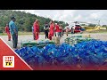 Tiga helikopter hantar bantuan makanan kepada penempatan Orang Asli