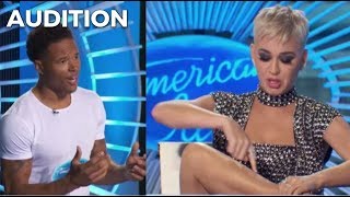 LEAK: NFL's Marvin Jones AUDITION For American Idol Gives Katy Perry Leg Goosebumps! | American Idol
