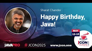 Happy Birthday, Java! | Sharat Chander (EN)
